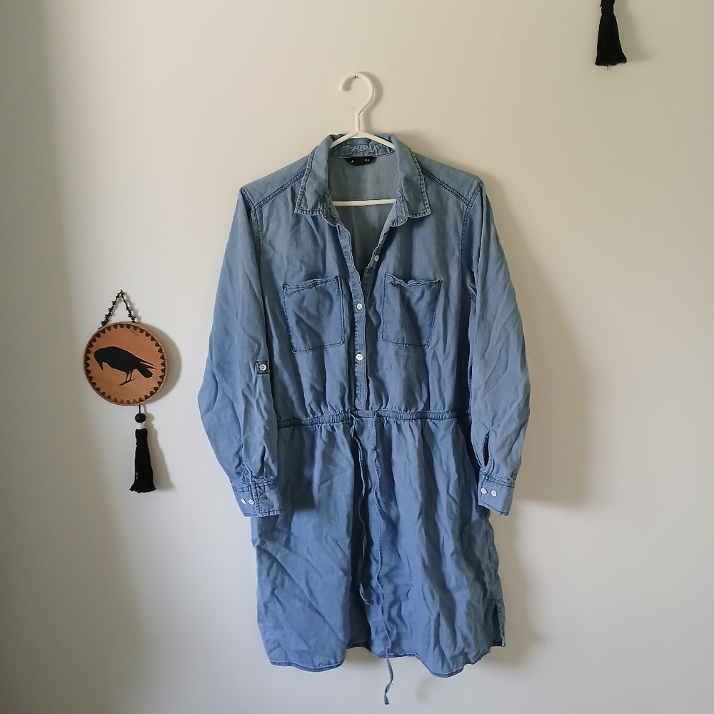 Lightweight Blue Denim Dress